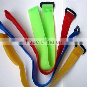 Eco-friendly Hook and Loop Cable Ties, High Quality Hook Loop Cable Ties, Custom Hook and Loop Cable Ties thumbnail-1