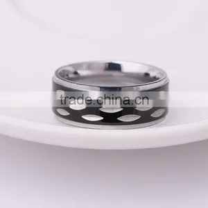 Hot Selling Fashion Water Cube Shape Fashion Couples Finger Ring thumbnail-2