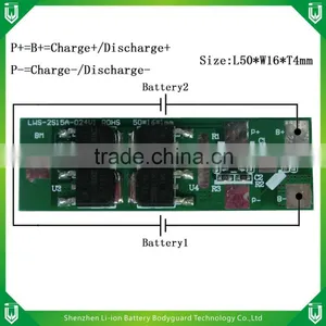 Smart Balancing Board For Lithium Battery Pack With Bms,high Quality 2s Pcm thumbnail-1
