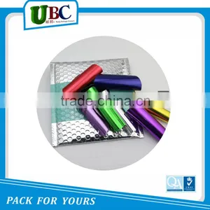 Pink Metallic Foil Bubble Mailer With Custom Printing thumbnail-2