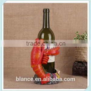 Decorative Wine Bottle Holder Crab and Lobster Design thumbnail-3