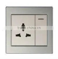 1 Gang 1 Way Switch and Universal Reset Socket thumbnail-1