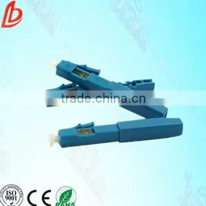 New Product LC PC Fiber Optic Fast Connector, FTTH SM LC Optic Quick Connector thumbnail-1