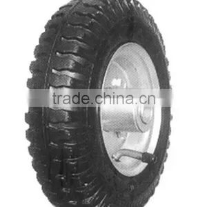 Solid Trolley Wheelbarrow Tyre 400-8 thumbnail-2