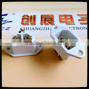 Electric Rice Cooker Socket With Screw,power Socket Manufacturer,inlet AC Power Socket With Fuse thumbnail-1