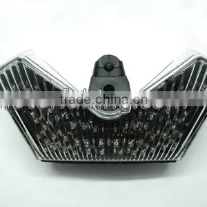 Kawasaki ZX-14R Clear Tail Lights /Motorcycle LED Tail Light for ZZR1400 06-11 thumbnail-1