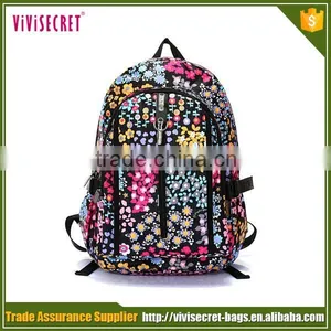 Custom Japan and Korean Style Outdoor Products Brand Colorful School Backpack thumbnail-1