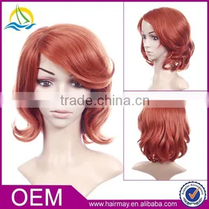 Guangzhou Factory Wholesale Blonde/red/brown Short Rose Fashion Hair Wig thumbnail-1
