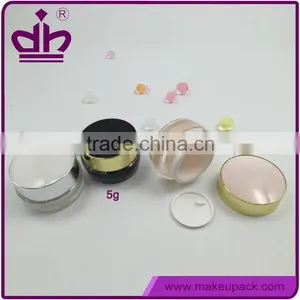 5g/10g Mini Cosmetic Cream Sample Jar With Screw Cap thumbnail-3