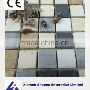 HOT SALE Golden Select Glass and Stone Mosaic Wall Tiles thumbnail-4