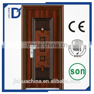 Latest Design Steel Door Exterior Door Room Door Entrance Security Gate thumbnail-6