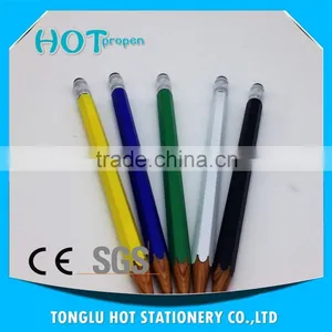 Wood Pencil Style Twist Screen Touch Pen thumbnail-4