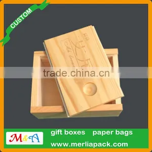 Sliding Lid Real Wood Box Vegetable-based Soap Sun Kissed Box thumbnail-2