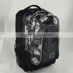 Produce Polyester Trolley Backpack With Wheels thumbnail-2
