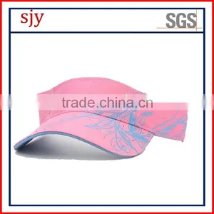Embroidered Pattern and Character Golf Style Sun Visor thumbnail-1