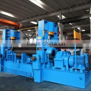 W11STNC-45*2500 Upper Roller Universal Roll Bending Machine thumbnail-1