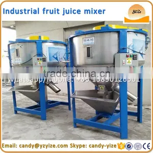 Vertical 1 Ton Feed Mixer / Plastic Pellets Powder Color Mixer With Heater thumbnail-1
