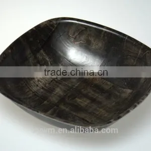 Woven Wooden Plate and Bowl thumbnail-4
