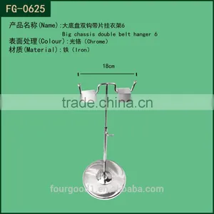 Chrome Plated Both Sides Hang Metal Bags Hanging Display Stand thumbnail-2