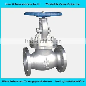 API 150lb 4 Inch Carbon Steel Globe Valve for Oil thumbnail-4