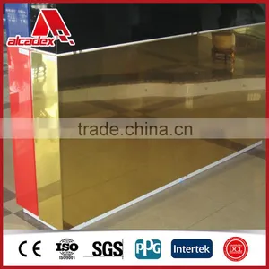Mirror Anodized Surface Aluminum Composite Panel thumbnail-1