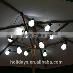 6M White Solar Party Festoon LED Light Bulb thumbnail-2
