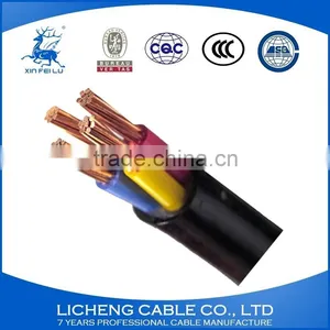 China 4 Core Copper Insulated Electrical Power Cable Power Cable 4x35mm2 thumbnail-5