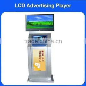 Dual-Screen Floor Stand Lcd Advertising Kiosk thumbnail-1