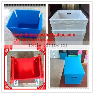 PP Plastic Coroplast Box/container/tray/carton/shelf Bin for Storage Packing and Shipping thumbnail-1