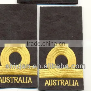 Metallic Thread Embroidery Epaulettes thumbnail-1