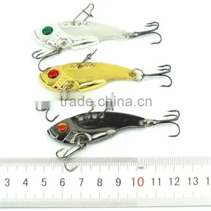 11g 5cm VIB Metal Spoon Fishing Lures Bass CrankBait Crank Bait Tackle Treble Hook thumbnail-2