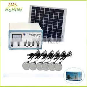 10W Solar Power System Solar Lighting System Mini Solar Generator thumbnail-1