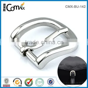 Hot Sale Shiny Silver Metal Pin Belt Buckle thumbnail-5