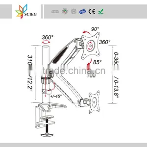 Lcd Monitor Desk Stand Computer Monitor Stand Monitor Desk Stand thumbnail-4