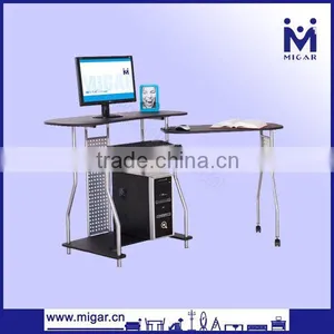 Folding Computer Table With Book Rack CPU Holder MGD-1391 thumbnail-1