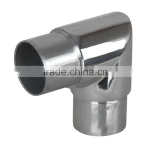 SS/Stainless Steel Handrail Elbow Flush Joiner/Balustrade Fittings thumbnail-1