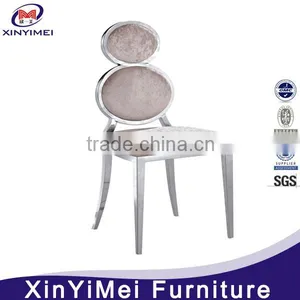 Modern High Class Dining Room Stainless Steel Chair thumbnail-1