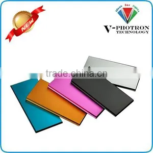 Colorful Slim Universal Portable Power Bank External Battery 8000mAh Charger With LED Flash Light thumbnail-1