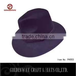 Elegant Black Felt Panama Hats for Sale thumbnail-1