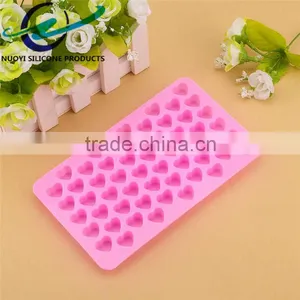 Mini Heart Shape Easy Release Ice Cube Tray Silicone thumbnail-4