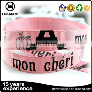 Cheap Deliver Custom Printed 3 Inch Grosgrain Ribbon Wholesale thumbnail-1