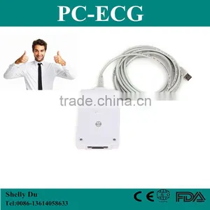 2015 CE&ISO Cheap Price High Quality 12-lead Resting Computer Based PC-ECG Price Software Win 7 System+CardioScape-Shelly thumbnail-1