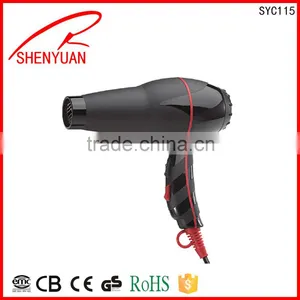 High-power Professional Long-life AC Motor Hair Dryer & Accessories With Ionic Function Barber Shop Tools thumbnail-1