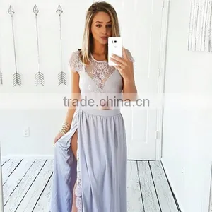 Bonvatt Short Sleeve High Neckline Latest Lace Dresses Fashion Dresses thumbnail-2