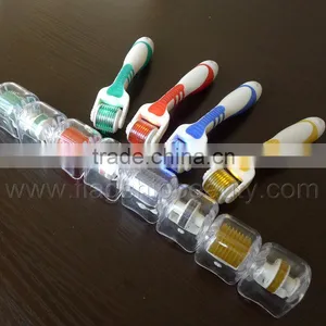 Manufacturer 540 Needles 4 Colors Replaceable Heads Led Vibration Derma Roller thumbnail-6