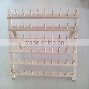 China Supplier New Product Handy Wood Thread Rack 60 Spools thumbnail-4