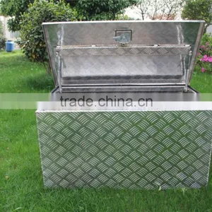 High Quality 2.5mm Aluminium Check Plate 1500x500x500mm Tool Box thumbnail-1