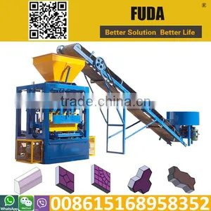 QT4-18 Hydraulic Concrete Ethiopia Brick Making Machine thumbnail-4
