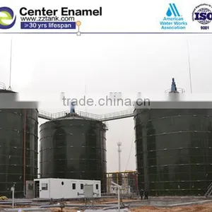 Glass-Fused-to-Steel Bolted Storage Tanks for Biogas Plant thumbnail-1