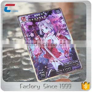 Customized Color Printing Metal Portrait Card thumbnail-1